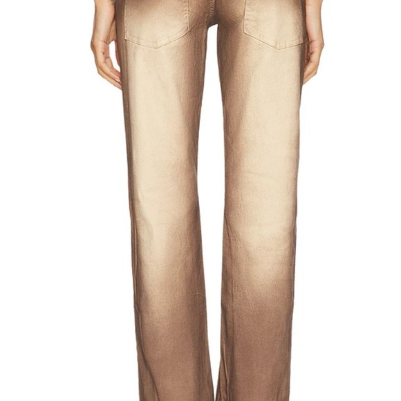 Jaded London Slim Stretch Bootcut Jeans Size W32 Pink/Brown/ Tan - Picture 3 of 9